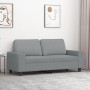 2 seater sofa in light gray fabric 140 cm by , Sofas - Ref: Foro24-359391, Price: 250,78 €, Discount: %