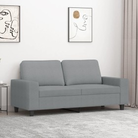 2-Sitzer-Sofa aus hellgrauem Stoff, 140 cm von , Sofas - Ref: Foro24-359391, Preis: 265,95 €, Rabatt: %