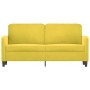 Sofá de 2 plazas terciopelo amarillo 140 cm de , Sofás - Ref: Foro24-359448, Precio: 219,92 €, Descuento: %