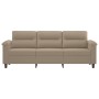 3-Sitzer-Sofa aus taupegrauem Mikrofaserstoff, 180 cm von , Sofas - Ref: Foro24-359567, Preis: 331,98 €, Rabatt: %