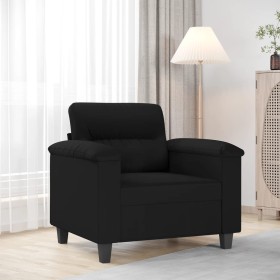 Black microfiber fabric armchair 60 cm by , Sofas - Ref: Foro24-359552, Price: 194,99 €, Discount: %