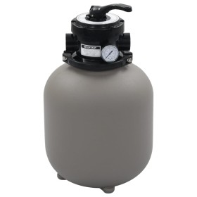 Pool sand filter with 4-position gray valve, 350 mm. by vidaXL, Pool and spa filters - Ref: Foro24-91725, Price: 154,99 €, Di...