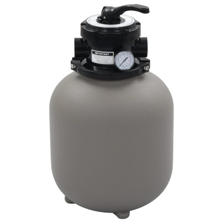 Pool sand filter with 4-position gray valve, 350 mm. by vidaXL, Pool and spa filters - Ref: Foro24-91725, Price: 154,43 €, Di...