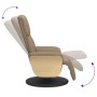 Liegemassage-Fußstütze Kunstleder Cappuccino von , Sessel - Ref: Foro24-356636, Preis: 258,20 €, Rabatt: %