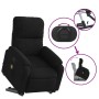 Liftable Massage Recliner Black Microfiber Fabric by , Armchairs - Ref: Foro24-3204939, Price: 306,89 €, Discount: %