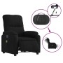 Electric reclining massage chair, liftable, black fabric by , Armchairs - Ref: Foro24-3204953, Price: 341,80 €, Discount: %