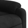 Sillón masaje eléctrico reclinable elevable tela negro de , Sillones - Ref: Foro24-3204953, Precio: 320,82 €, Descuento: %