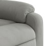 Sillón masaje eléctrico reclinable elevable tela gris claro de , Sillones - Ref: Foro24-3204951, Precio: 322,89 €, Descuento: %