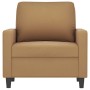 Brown velvet armchair 60 cm by , Sofas - Ref: Foro24-359186, Price: 142,99 €, Discount: %