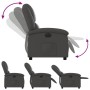 Sillón reclinable eléctrico de cuero auténtico gris de , Sillones - Ref: Foro24-3204257, Precio: 389,39 €, Descuento: %