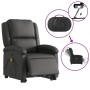 Black Genuine Leather Electric Liftable Massage Chair by , Armchairs - Ref: Foro24-3204274, Price: 430,31 €, Discount: %