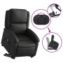 Black Genuine Leather Electric Liftable Massage Chair by , Armchairs - Ref: Foro24-3204274, Price: 430,31 €, Discount: %