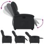 Sillón reclinable elevable cuero auténtico negro de , Sillones - Ref: Foro24-3204262, Precio: 394,22 €, Descuento: %