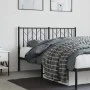 Cabecero de metal negro 140 cm de , Cabeceros y pies de cama - Ref: Foro24-374470, Precio: 33,21 €, Descuento: %
