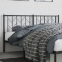 Black metal headboard 160 cm by , Headboards and footboards - Ref: Foro24-374472, Price: 33,95 €, Discount: %