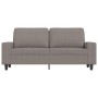 2-seater sofa in taupe gray fabric 140 cm by , Sofas - Ref: Foro24-359398, Price: 233,09 €, Discount: %