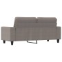 2-seater sofa in taupe gray fabric 140 cm by , Sofas - Ref: Foro24-359398, Price: 233,09 €, Discount: %