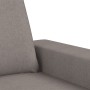 2-seater sofa in taupe gray fabric 140 cm by , Sofas - Ref: Foro24-359398, Price: 233,09 €, Discount: %