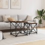 Stackable coffee tables 2 pieces engineered wood brown oak by , Coffee table - Ref: Foro24-838947, Price: 39,00 €, Discount: %