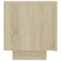 Mesita de noche madera de ingeniería roble Sonoma 100x35x40 cm de vidaXL, Mesitas de noche - Ref: Foro24-3082768, Precio: 54,...