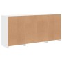 Sideboard with white LED lights 142.5x37x67 cm by , Sideboards - Ref: Foro24-3209086, Price: 178,18 €, Discount: %