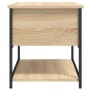 Engineered wood storage bench Sonoma oak 70x42.5x47 cm by , Benches for halls and storage - Ref: Foro24-839019, Price: 62,36 ...