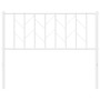 White metal headboard 107 cm by , Headboards and footboards - Ref: Foro24-374516, Price: 24,71 €, Discount: %