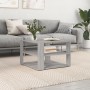 Mesa de centro madera de ingeniería gris Sonoma 59,5x59,5x40 cm de , Mesas de centro - Ref: Foro24-834255, Precio: 52,79 €, D...