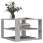 Sonoma gray engineered wood coffee table 59.5x59.5x40 cm by , Coffee table - Ref: Foro24-834255, Price: 52,89 €, Discount: %