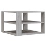 Mesa de centro madera de ingeniería gris Sonoma 59,5x59,5x40 cm de , Mesas de centro - Ref: Foro24-834255, Precio: 52,89 €, D...