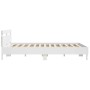 Bed frame with headboard and white LED lights 180x200 cm by , Beds and slatted bases - Ref: Foro24-3207525, Price: 149,99 €, ...