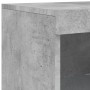 Sideboard with LED light 3 pieces concrete gray engineered wood by , Sideboards - Ref: Foro24-3209103, Price: 200,91 €, Disco...