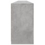 Concrete gray sideboard with LED lights 283x37x67 cm by , Sideboards - Ref: Foro24-3209019, Price: 286,50 €, Discount: %