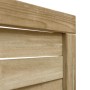 Puerta de jardín madera de pino impregnada verde 100x75 cm de vidaXL, Puertas de jardín - Ref: Foro24-45308, Precio: 51,99 €,...