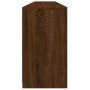 Sideboard with LED lights brown oak 202x37x67 cm by , Sideboards - Ref: Foro24-3209050, Price: 214,24 €, Discount: %