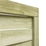 Green impregnated pine wood garden door 100x125 cm by vidaXL, garden gates - Ref: Foro24-45310, Price: 62,06 €, Discount: %