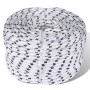 Polyester braided rope 6 mm 250 mm white by vidaXL, Ropes and metal cords - Ref: Foro24-143789, Price: 56,37 €, Discount: %