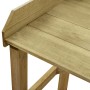 Mesa de jardinera madera de pino impregnada 75x40x90 cm de vidaXL, Soportes para macetas - Ref: Foro24-45302, Precio: 69,99 €...