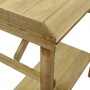 Mesa de jardinera madera de pino impregnada 75x40x90 cm de vidaXL, Soportes para macetas - Ref: Foro24-45302, Precio: 69,99 €...