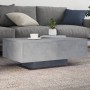 Coffee table with LED lights concrete gray 85x55x31 cm by , Coffee table - Ref: Foro24-836612, Price: 78,67 €, Discount: %