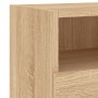 Sonoma oak engineered wood wall TV cabinet 60x30x30cm by , TV Furniture - Ref: Foro24-836858, Price: 42,74 €, Discount: %