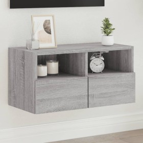 TV-Wandschrank aus Holzwerkstoff Sonomagrau 60x30x30 cm von , TV-Möbel - Ref: Foro24-836864, Preis: 42,99 €, Rabatt: %