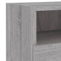 TV wall cabinet engineered wood Sonoma gray 60x30x30 cm by , TV Furniture - Ref: Foro24-836864, Price: 42,39 €, Discount: %