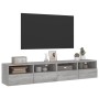 Muebles de pared para TV 2 uds madera gris Sonoma 80x30x30 cm de , Muebles TV - Ref: Foro24-836879, Precio: 83,99 €, Descuent...