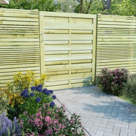 Green impregnated pine wood fence gate 100x125 cm by vidaXL, garden gates - Ref: Foro24-45316, Price: 75,99 €, Discount: %