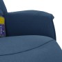 Relax-Massagesessel mit Fußstütze aus blauem Stoff von , Sessel - Ref: Foro24-356676, Preis: 195,99 €, Rabatt: %