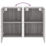 Muebles de TV de pared 2 uds madera gris Sonoma 40,5x30x60 cm de , Muebles TV - Ref: Foro24-836921, Precio: 72,93 €, Descuent...