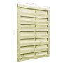 Puerta de valla madera de pino impregnada verde 100x125 cm de vidaXL, Puertas de jardín - Ref: Foro24-45316, Precio: 75,99 €,...