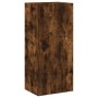 Mueble TV de pared madera ingeniería roble ahumado 40,5x30x90cm de , Muebles TV - Ref: Foro24-836928, Precio: 55,85 €, Descue...