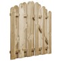 Puerta de valla de madera de pino impregnada 100x100 cm de vidaXL, Puertas de jardín - Ref: Foro24-45327, Precio: 48,99 €, De...